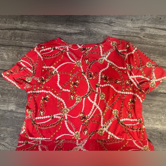 Elegant Red Kids Dress - Picture 6 of 8